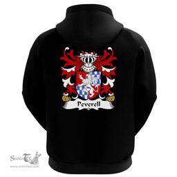 ScotsTee Shop Welsh Peverell (of Pembrokeshire) Coat Of Arms Family Crest Welsh Hoodie Classic