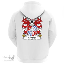 ScotsTee Shop Welsh Peverell (of Pembrokeshire) Coat Of Arms Family Crest Welsh Hoodie Classic