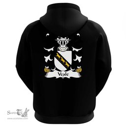 ScotsTee Shop Welsh Veale (of St. Fagan s, Glamorganshire) Coat Of Arms Family Crest Welsh Hoodie Classic