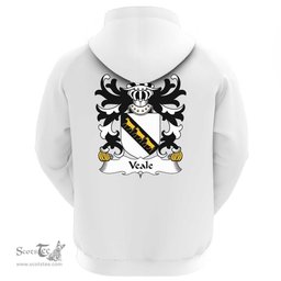 ScotsTee Shop Welsh Veale (of St. Fagan s, Glamorganshire) Coat Of Arms Family Crest Welsh Hoodie Classic