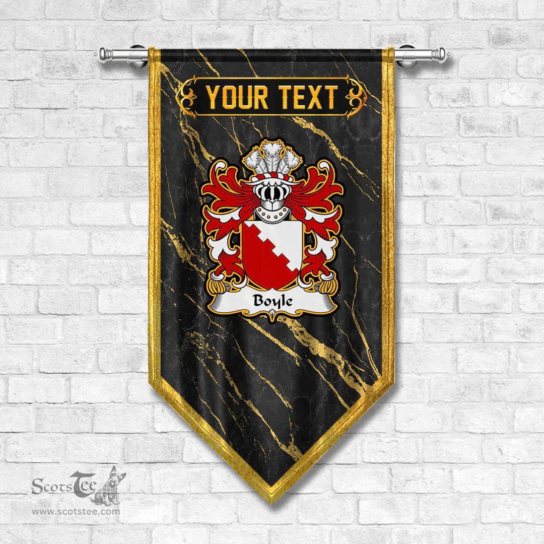ScotsTee Shop Welsh Boyle Herefordshire m. Hywel Gwyn Coat of Arms Welsh Family Crest Welsh Gonfalon