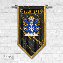 ScotsTee Shop Welsh Cadrod CALCHFYNYDD Coat of Arms Welsh Family Crest Welsh Gonfalon