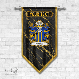 ScotsTee Shop Welsh Andros or Andrews Coat of Arms Welsh Family Crest Welsh Gonfalon