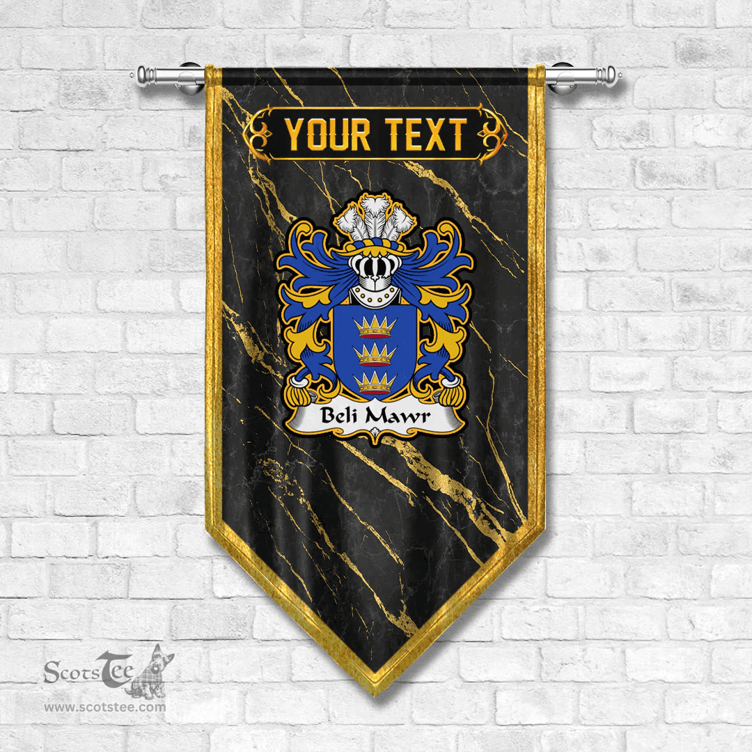 ScotsTee Shop Welsh Beli Mawr King of Britain Coat of Arms Welsh Family Crest Welsh Gonfalon