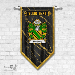 ScotsTee Shop Welsh Hanbury of Pontypool Monmouthshire Coat of Arms Welsh Family Crest Welsh Gonfalon