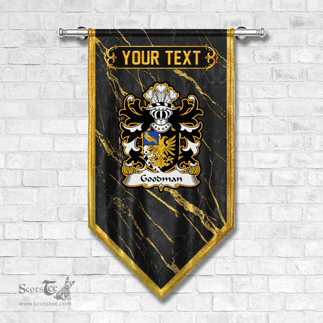 ScotsTee Shop Welsh Goodman of Ruthin Denbighshire Coat of Arms Welsh Family Crest Welsh Gonfalon