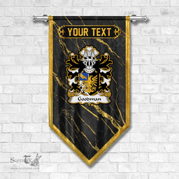 ScotsTee Shop Welsh Goodman of Ruthin Denbighshire Coat of Arms Welsh Family Crest Welsh Gonfalon