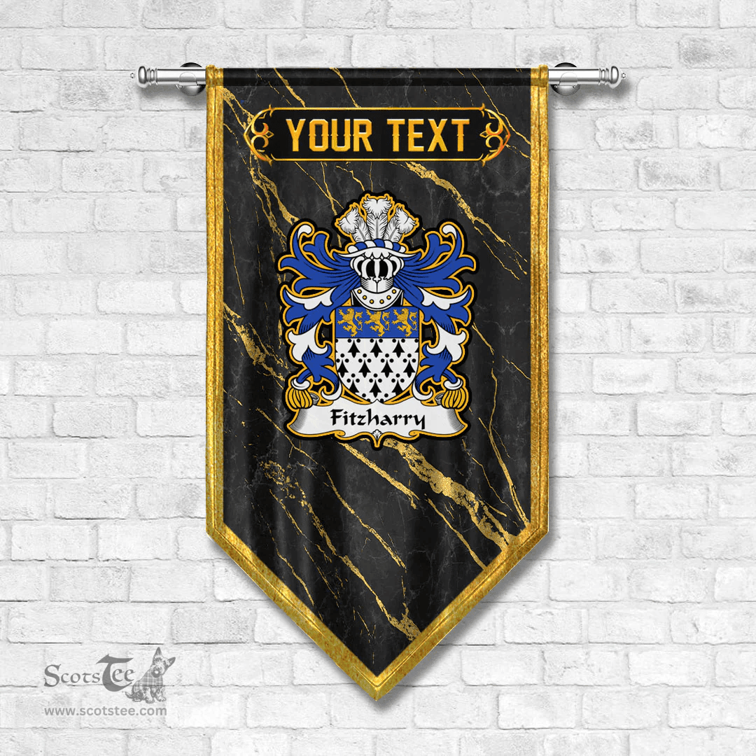 ScotsTee Shop Welsh Fitzharry of Wales Coat of Arms Welsh Family Crest Welsh Gonfalon