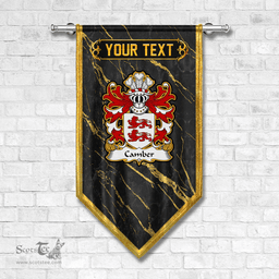 ScotsTee Shop Welsh Camber AP BRUTUS Coat of Arms Welsh Family Crest Welsh Gonfalon