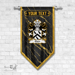 ScotsTee Shop Welsh Elidir DDU Sir knight of the Sepulchre Coat of Arms Welsh Family Crest Welsh Gonfalon