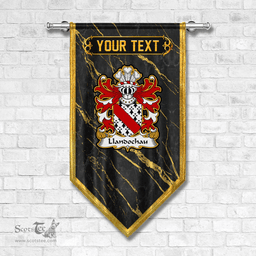 ScotsTee Shop Welsh Llandochau or Wallis Walsh Welsh lords of Llandough Coat of Arms Welsh Family Crest Welsh Gonfalon