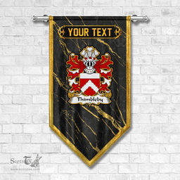 ScotsTee Shop Welsh Thimbleby of Harlech Caernarfonshire Coat of Arms Welsh Family Crest Welsh Gonfalon