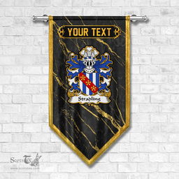 ScotsTee Shop Welsh Stradling of St. Donats Glamorgan Coat of Arms Welsh Family Crest Welsh Gonfalon
