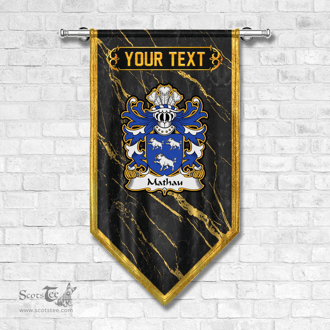 ScotsTee Shop Welsh Mathau or Mathew GOCH Coat of Arms Welsh Family Crest Welsh Gonfalon
