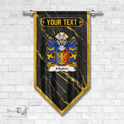 ScotsTee Shop Welsh Mytton lords of Mawddwy Coat of Arms Welsh Family Crest Welsh Gonfalon