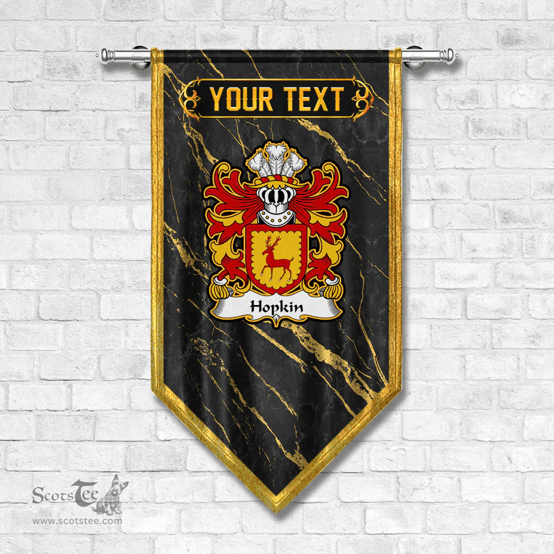 ScotsTee Shop Welsh Hopkin DAVID of Dan y graig Swansea Coat of Arms Welsh Family Crest Welsh Gonfalon