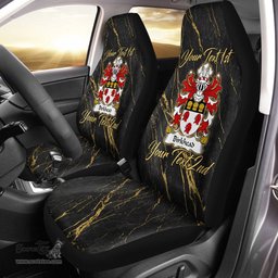 ScotsTee Shop Wales Birkhead Bishop of St Asaph Coat of Arms Family Crest Welsh Car Seat Covers