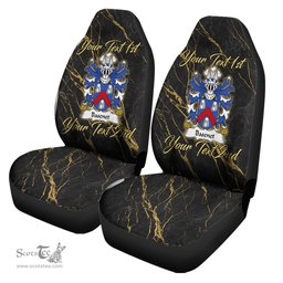 ScotsTee Shop Wales Basenet of Flint Coat of Arms Family Crest Welsh Car Seat Covers