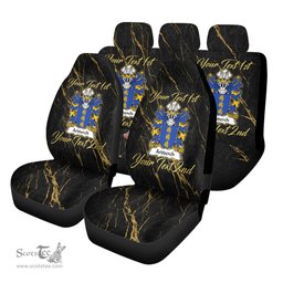 ScotsTee Shop Wales Ardderch AP MOR AP TEGERIN Coat of Arms Family Crest Welsh Car Seat Covers