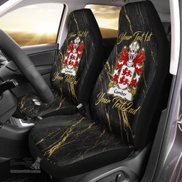 ScotsTee Shop Wales Camber AP BRUTUS Coat of Arms Family Crest Welsh Car Seat Covers