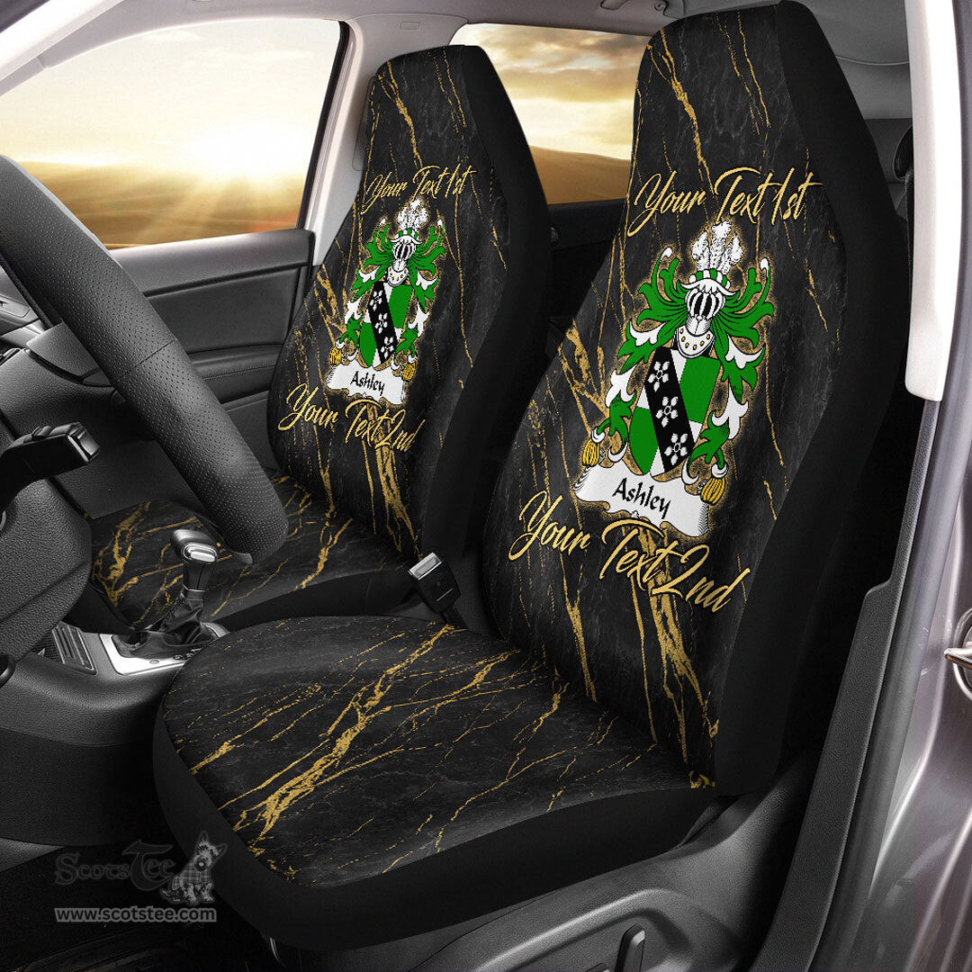 ScotsTee Shop Wales Ashley Caernarfon Coat of Arms Family Crest Welsh Car Seat Covers