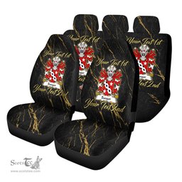 ScotsTee Shop Wales Bangor Diocese of Coat of Arms Family Crest Welsh Car Seat Covers