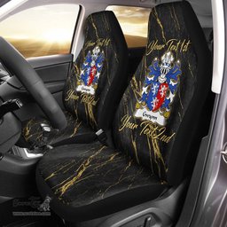 ScotsTee Shop Wales Gwynn of Glamorganshire Coat of Arms Family Crest Welsh Car Seat Covers