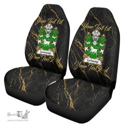 ScotsTee Shop Wales Corineous Duke of Cornwall Companion of Brutus Coat of Arms Family Crest Welsh Car Seat Covers