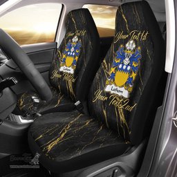 ScotsTee Shop Wales Lathom of Lleweni Green Denbighshire Coat of Arms Family Crest Welsh Car Seat Covers