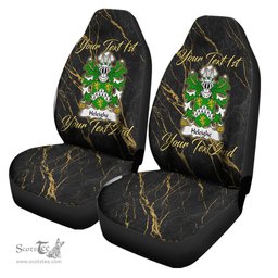 ScotsTee Shop Wales Heleighe Helegh Heley of Flint Coat of Arms Family Crest Welsh Car Seat Covers
