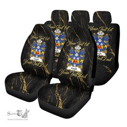 ScotsTee Shop Wales Gough of Chester c.1481 Coat of Arms Family Crest Welsh Car Seat Covers
