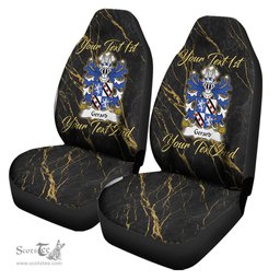 ScotsTee Shop Wales Gerard of Cheshire Daughter m. Wynn of Gwydir Coat of Arms Family Crest Welsh Car Seat Covers