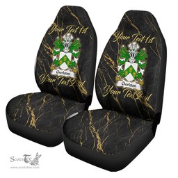 ScotsTee Shop Wales Cherleton or Charlton Lords of Powys Coat of Arms Family Crest Welsh Car Seat Covers