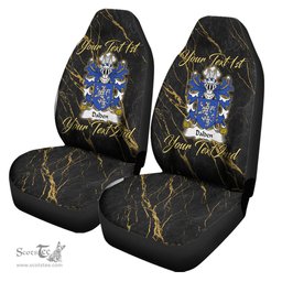 ScotsTee Shop Wales Dalden of Penarth Glamorgan Coat of Arms Family Crest Welsh Car Seat Covers