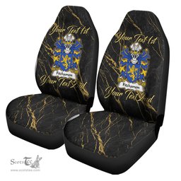 ScotsTee Shop Wales Fitzhamon conquered Glamorgan Coat of Arms Family Crest Welsh Car Seat Covers