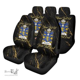 ScotsTee Shop Wales Fitzhamon conquered Glamorgan Coat of Arms Family Crest Welsh Car Seat Covers