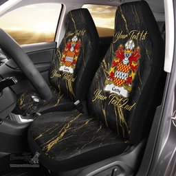 ScotsTee Shop Wales Coety Lords of Coety Glamorganshire Coat of Arms Family Crest Welsh Car Seat Covers