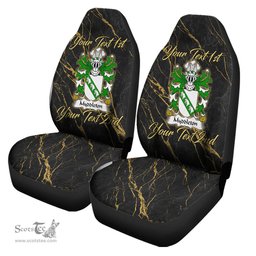 ScotsTee Shop Wales Myddleton of Gwenynog Denbighshire Coat of Arms Family Crest Welsh Car Seat Covers