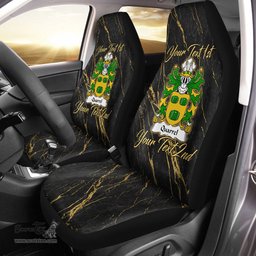 ScotsTee Shop Wales Quarrel of Kilpeck Herefordshire Coat of Arms Family Crest Welsh Car Seat Covers