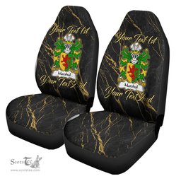 ScotsTee Shop Wales Marshal Earls of Pembrokeshire Coat of Arms Family Crest Welsh Car Seat Covers
