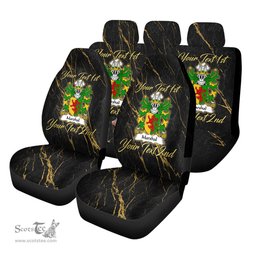 ScotsTee Shop Wales Marshal Earls of Pembrokeshire Coat of Arms Family Crest Welsh Car Seat Covers