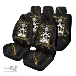 ScotsTee Shop Wales Morgan Arxton Hereford formerly of Llanddewi Coat of Arms Family Crest Welsh Car Seat Covers