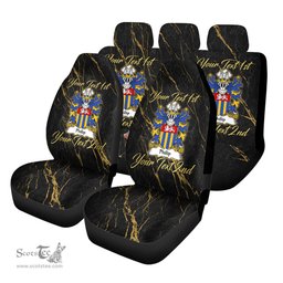 ScotsTee Shop Wales Philip Sir AP RHYS Breconshire Coat of Arms Family Crest Welsh Car Seat Covers