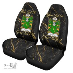 ScotsTee Shop Wales Roydon of Is Coed Denbighshire Coat of Arms Family Crest Welsh Car Seat Covers