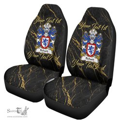 ScotsTee Shop Wales Richard IARLL KLAR Earl of Clare Coat of Arms Family Crest Welsh Car Seat Covers