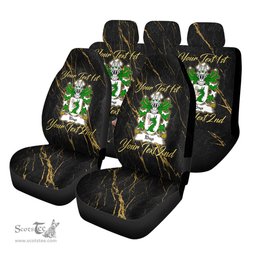 ScotsTee Shop Wales Rhys GOCH OF YSTRAD YW Coat of Arms Family Crest Welsh Car Seat Covers