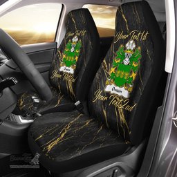 ScotsTee Shop Wales Owain GWYNEDD Coat of Arms Family Crest Welsh Car Seat Covers