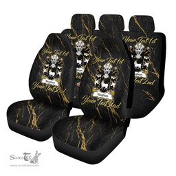 ScotsTee Shop Wales Vaughan of Montgomershire Coat of Arms Family Crest Welsh Car Seat Covers