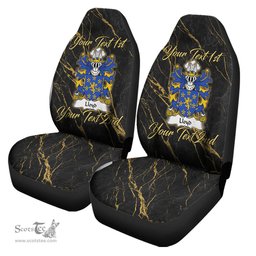 ScotsTee Shop Wales Lloyd of Abergavenny Monmouthshire Coat of Arms Family Crest Welsh Car Seat Covers