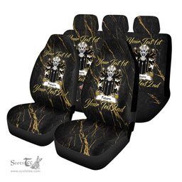 ScotsTee Shop Wales Padarn PEISRUDD Coat of Arms Family Crest Welsh Car Seat Covers